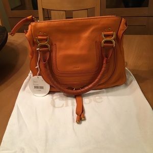 New CHLOE Medium MarciaLeather satchel